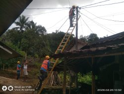 Gerak Cepat PLN Muncang dan Tim Pemeliharaan Rangkasbitung Tanggapi Keluhan Warga, Didampingi Ormas GRIB Jaya