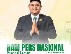 Regen Abdul Aris Ajak Sukseskan Hari Pers Nasional 2026 di Banten, Dorong Pers Sebagai Penggerak Ekonomi dan Kesatuan Bangsa