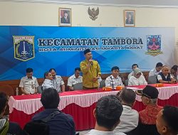 Camat Tambora Gelar Silaturahmi Sekaligus Rapat Koordinasi Forum Kewaspadaan Dini Masyarakat (FKDM) Tingkat Kecamatan dan Kelurahan