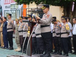 Jaga Kekhusyukan Ramadhan 1447 H, Polres Bengkulu Utara Gelar Apel Siaga Kamtibmas dan Patroli Gabungan