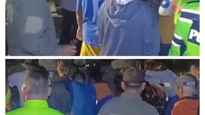 Kapolsek Parung Panjang Sigap Bantu Warga Tangani Kecelakaan di Perlintasan Kereta Desa Lumpang