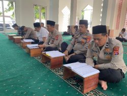 Polres Lebak Laksanakan Tadarus Al-Qur’an “One Day One Juz” di Bulan Ramadhan