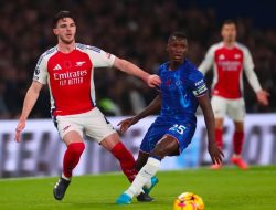 Arsenal Tumbangkan Chelsea, Gabriel Jadi Tembok Baja di Derbi Panas