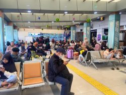 Arus Mudik H-10, Stasiun Pasar Senen Masih Lenggang