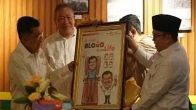 Ribuan ASN Jakbar Ikuti Donor Darah Ramadan, Dihadiri Pramono dan Jusuf Kalla