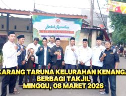 Semarak Ramadan, Karang Taruna Kenanga Bagikan Takjil Sebagai Wujud Syukur dan Kepedulian