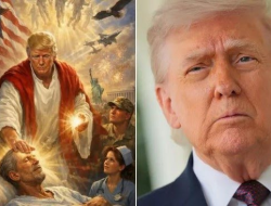 Kontroversi Trump Memanas: Foto AI Bergaya Yesus Picu Amarah Publik