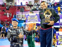 Danpuspomal Mayjen TNI (Mar) Harry Indiarto Pimpin Penutupan Kejurnas Karate KASAL Cup V Tahun 2026