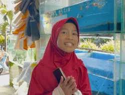 Host Cilik Aisyah Tampil Percaya Diri Liputan Perikanan di Cengkareng