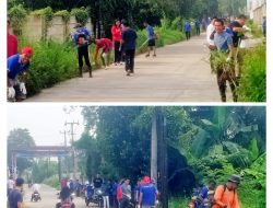 Jumat Sehat dan Bersih di Desa Daru, Sinergi Warga, Aparatur, dan Kecamatan Jambe Wujudkan Lingkungan Asri