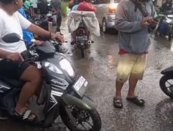 Hujan Deras Guyur Parung Panjang, Akses Jalan Salimah Lumpuh Total Akibat Banjir