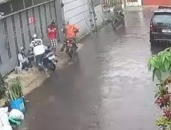 Viral! Bandung Darurat Begal, Kurir Disikat Komplotan Saat Hujan Deras