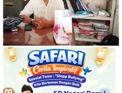 SDN Daru I Gelar Safari Cerita Inspiratif Anti Bullying, Kepsek Sukardi: Edukasi Karakter Anak Sangat Penting