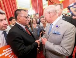 Menteri LH Jumhur Bertemu Raja Charles III di London, Sampaikan Salam Presiden Prabowo