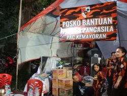 Pemuda Pancasila DKI Jakarta Peduli Korban Kebakaran Kemayoran