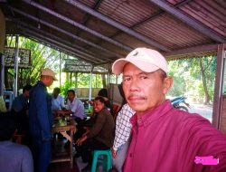 Ngopi Bareng Rekan Media, Santai Bertukar Pikiran di Belakang Kecamatan Jambe