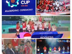 TIMNAS BOLA VOLI PUTRA INDONESIA JUARA PIALA AVC MEN’S CUP 2026 INDIA