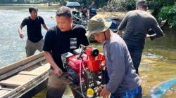 Polisi Tertibkan Tambang Emas Ilegal di Sungai Subayang, Tiga Rakit PETI Diamankan