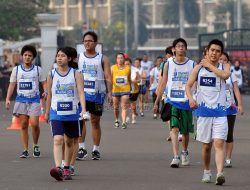 Jakarta International Marathon 2026 Pecahkan Rekor, Peserta Lebih dari 40 Ribu Pelari
