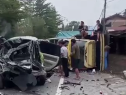 Kecelakaan Sibolangit: Truk Rem Blong, 4 Tewas 8 Terluka