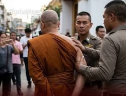 Biksu Senior Thailand Ditangkap, Diduga Gelapkan Dana Kuil Rp46 Miliar dan Terlibat Skandal