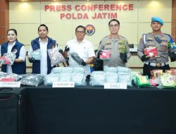 Polda Jatim Sita 86 Kg Sabu dari 1.870 Kasus Narkoba
