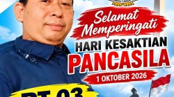 Ketua RT 03 CML Ajak Warga Peringati Hari Kesaktian Pancasila